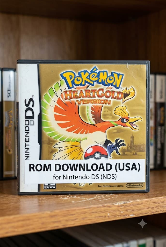 Pokémon HeartGold Version ROM Download (USA) for Nintendo DS (NDS)